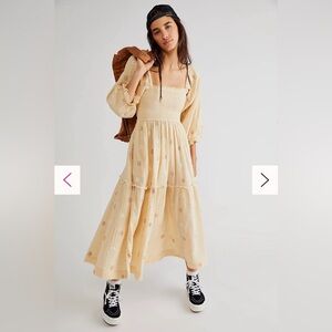 Dahlia Embroidered Maxi Dress